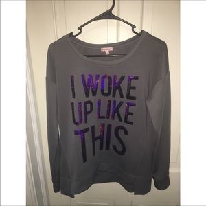 Juicy Couture I woke up like this Sweater